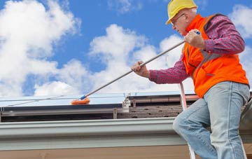 Winestead soft wash roof cleaning